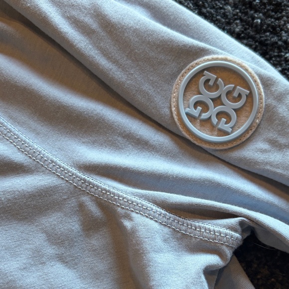 G/FORE Light Gray Quarter-Zip Pullover - Picture 3 of 3
